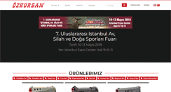 Desktop Screenshot of ozkursan.com.tr