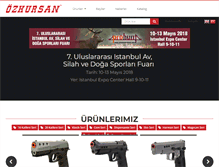 Tablet Screenshot of ozkursan.com.tr